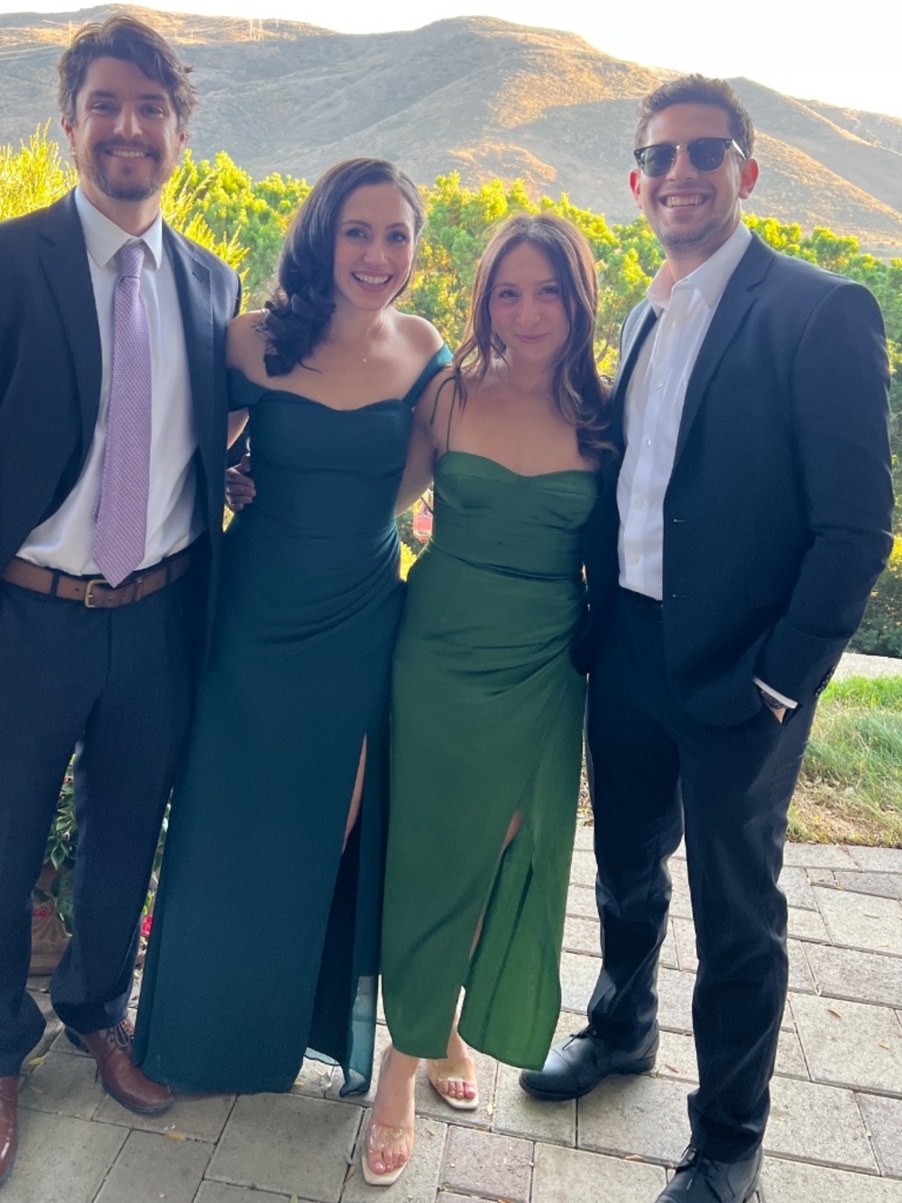 Reformation Emerald Green Satin Maxi Dress – Size 4